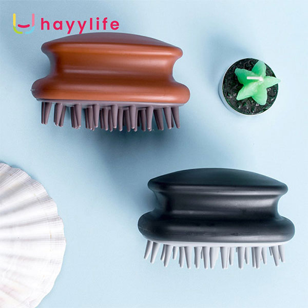 HAYYLIFE Soft Hair Washing Brush Massage - Gambar 3